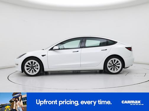 White 2022 Tesla Model 3