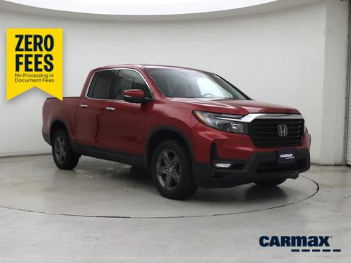 Red 2023 Honda Ridgeline RTL-E