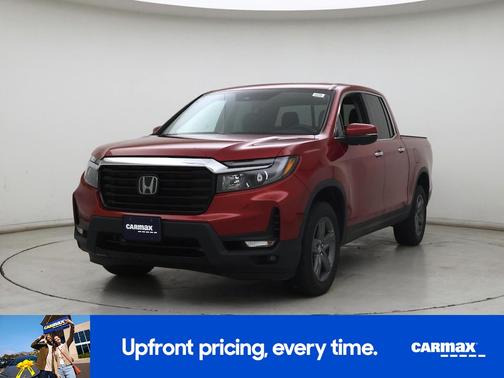 Red 2023 Honda Ridgeline RTL-E