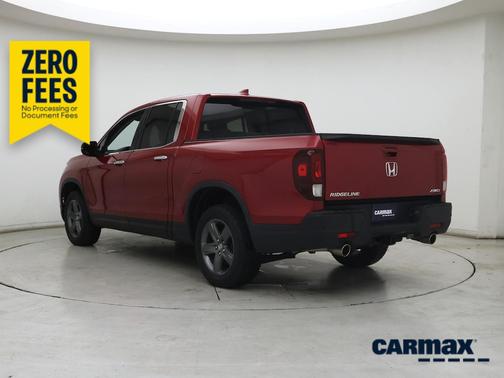 Red 2023 Honda Ridgeline RTL-E