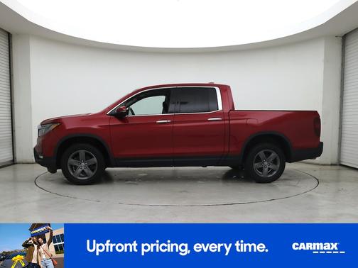 Red 2023 Honda Ridgeline RTL-E