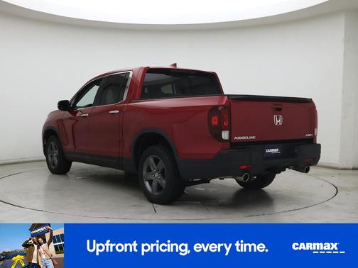 Red 2023 Honda Ridgeline RTL-E