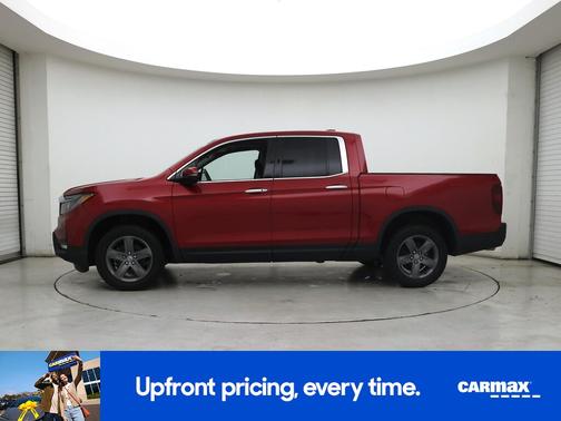 Red 2023 Honda Ridgeline RTL-E