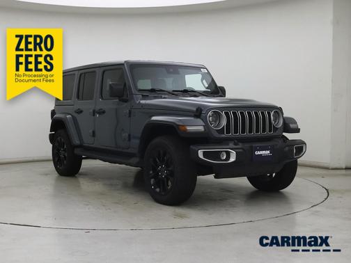 Gray 2025 Jeep Wrangler 4xe Sahara