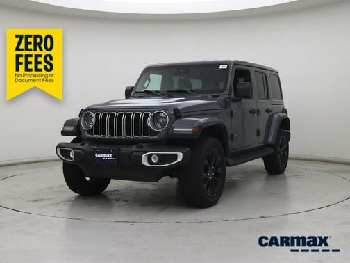 Gray 2025 Jeep Wrangler 4xe Sahara