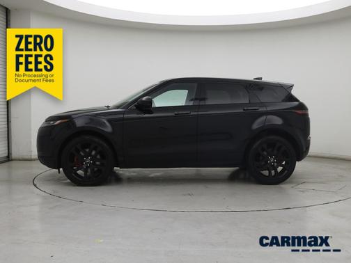 Black 2023 Land Rover Range Rover Evoque SE