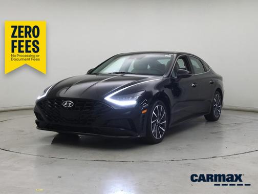 Black 2023 Hyundai SONATA Limited
