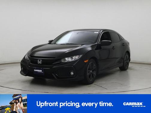 Black 2018 Honda Civic EX
