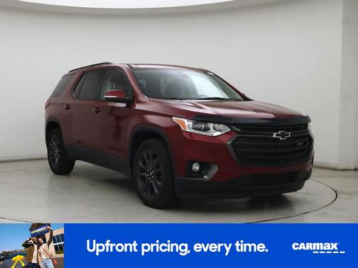 Red 2021 Chevrolet Traverse RS