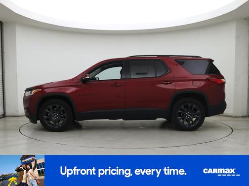 Red 2021 Chevrolet Traverse RS