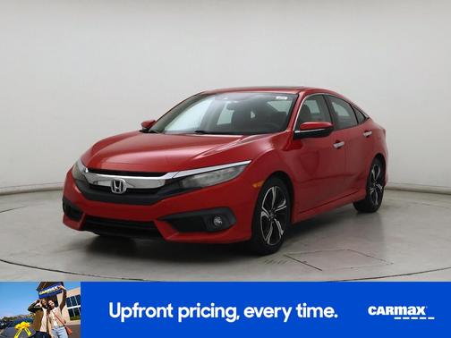 Red 2016 Honda Civic Touring