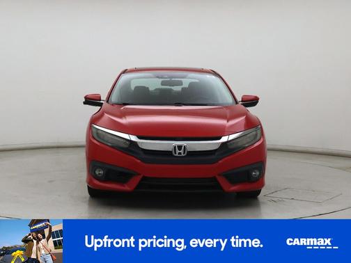 Red 2016 Honda Civic Touring