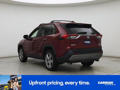 Red 2021 Toyota RAV4 Hybrid Limited
