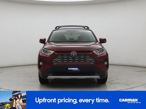 Red 2021 Toyota RAV4 Hybrid Limited