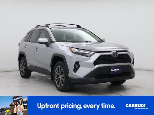 Gray 2022 Toyota RAV4 Hybrid XLE Premium