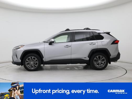 Gray 2022 Toyota RAV4 Hybrid XLE Premium