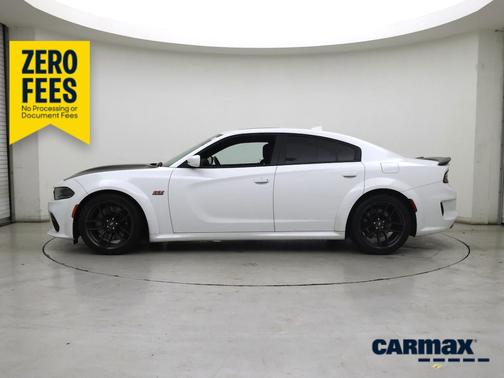 White 2021 Dodge Charger Scat Pack Widebody