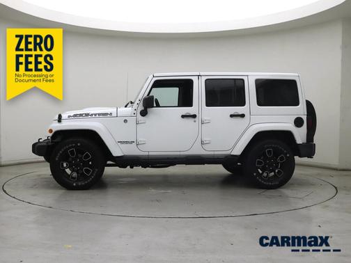 White 2017 Jeep Wrangler Unlimited Smoky Mountain