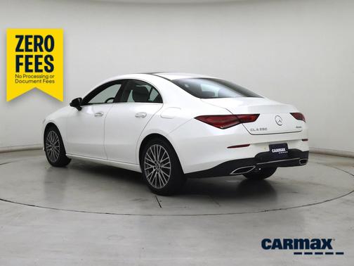 White 2022 Mercedes-Benz CLA 250