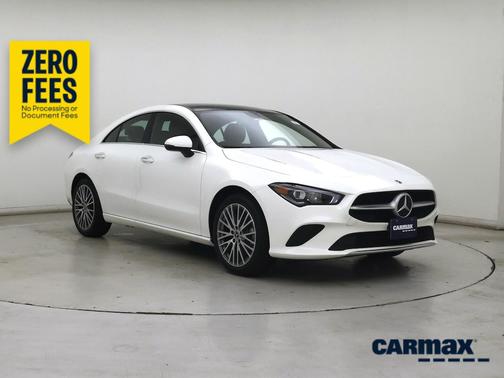White 2022 Mercedes-Benz CLA 250