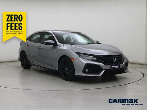 Silver 2018 Honda Civic Sport Touring