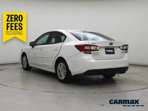White 2018 Subaru Impreza 2.0I Premium