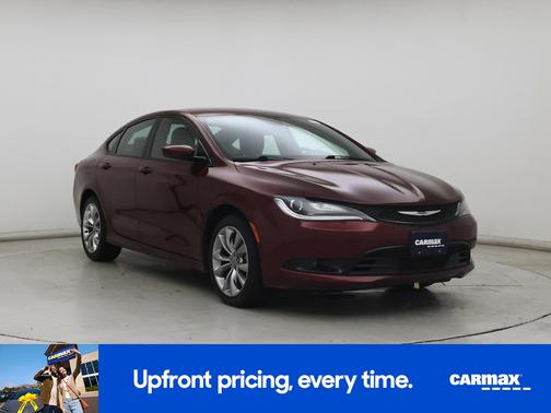 Red 2015 Chrysler 200 S