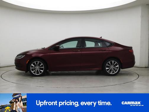 Red 2015 Chrysler 200 S