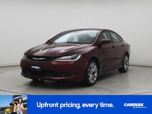 Red 2015 Chrysler 200 S