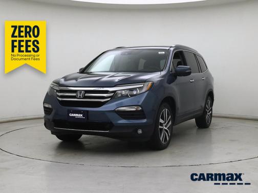 Blue 2017 Honda Pilot Elite