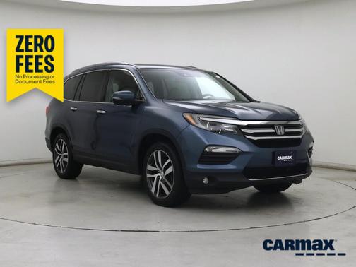 Blue 2017 Honda Pilot Elite