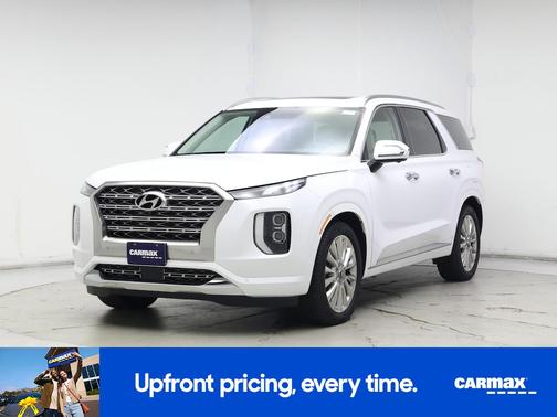 White 2020 Hyundai PALISADE Limited