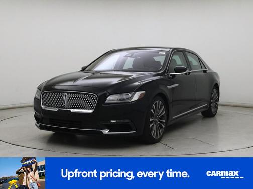 Black 2018 Lincoln Continental Reserve