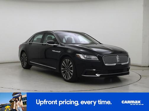 Black 2018 Lincoln Continental Reserve