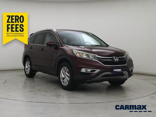 Red 2015 Honda CR-V EX