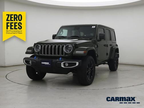 Green 2024 Jeep Wrangler 4xe Sahara
