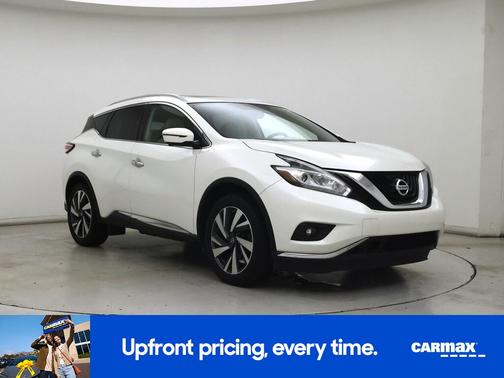 White 2018 Nissan Murano Platinum