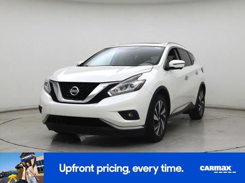 White 2018 Nissan Murano Platinum