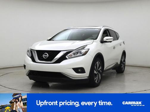 White 2018 Nissan Murano Platinum