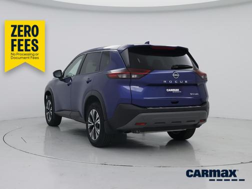 Blue 2023 Nissan Rogue SV