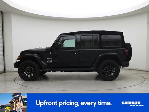 Black 2023 Jeep Wrangler 4xe Unlimited Sahara