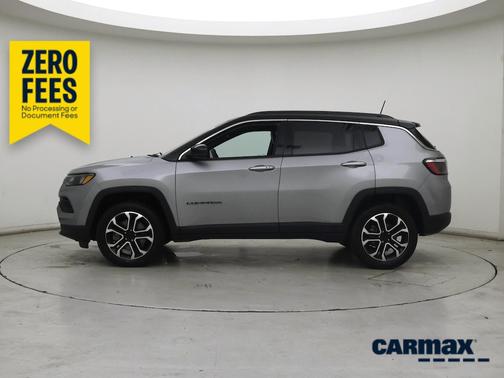 Silver 2023 Jeep Compass Limited