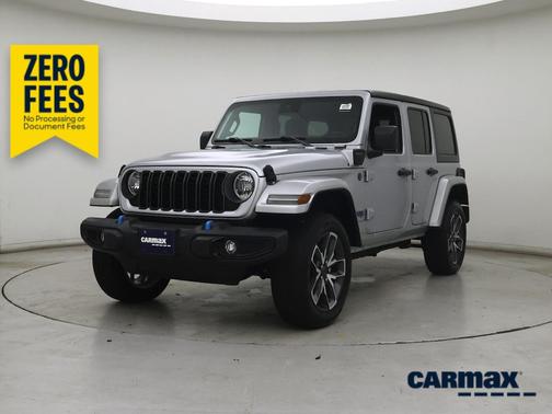 Silver 2024 Jeep Wrangler 4xe Sport S