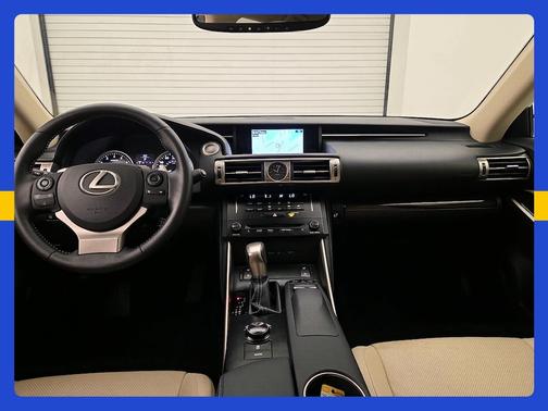 White 2014 Lexus IS 350