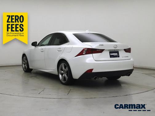 White 2014 Lexus IS 350