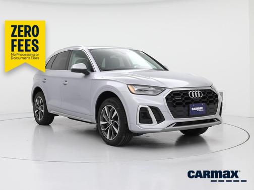 Silver 2022 Audi Q5 S-Line Premium Plus