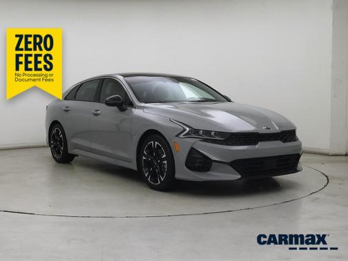Gray 2021 Kia K5 GT-Line