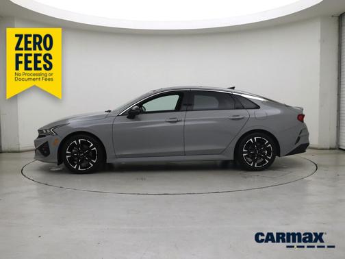 Gray 2021 Kia K5 GT-Line
