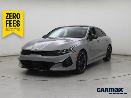 Gray 2021 Kia K5 GT-Line