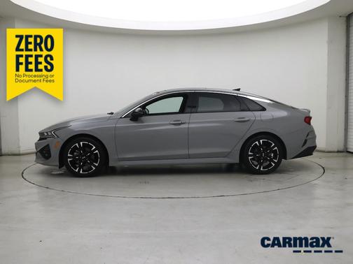 Gray 2021 Kia K5 GT-Line